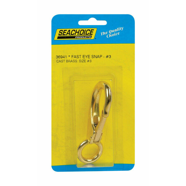 Seachoice Snap Fast Eye Brass3-7/8 36941